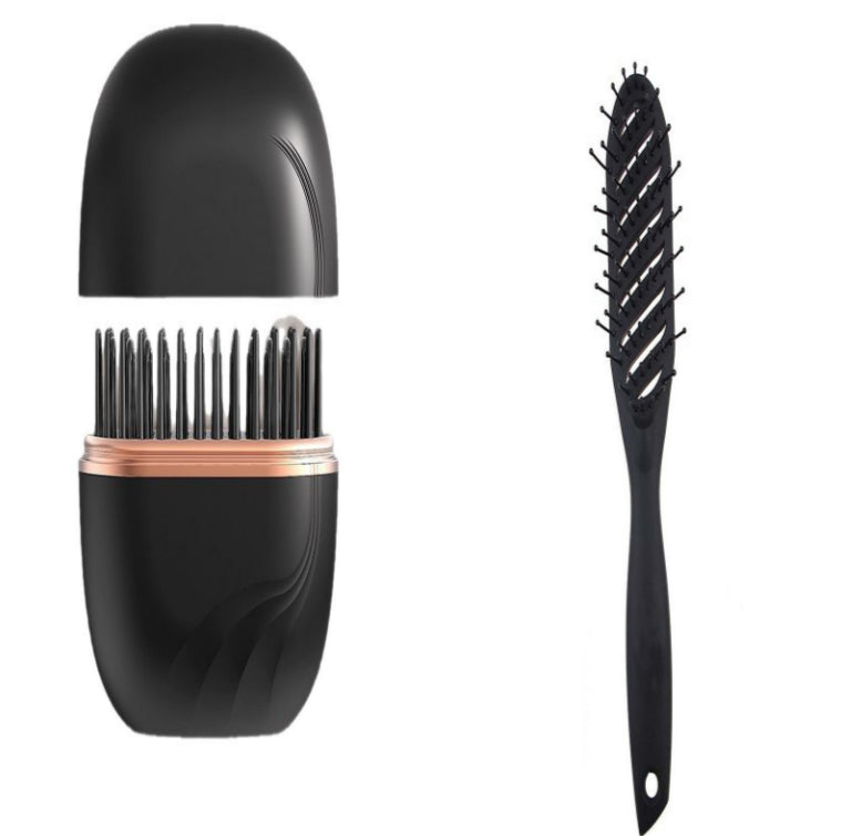 Mini Brosse lisseur sans fil multifonctions.