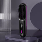 Brosse lissante 2 en 1 mixte