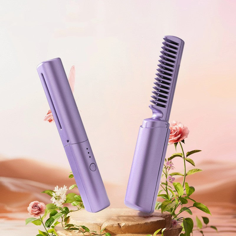 Brosse lissante professionnel sans fil